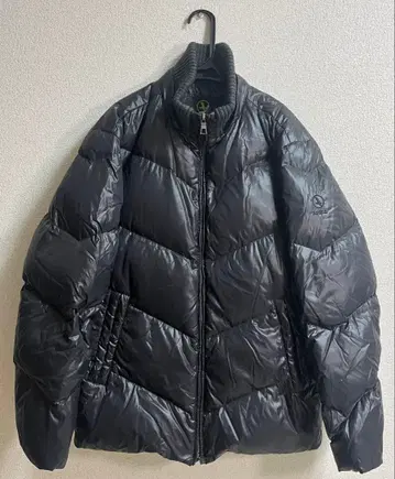 AIGLE 블랙 다운 자켓