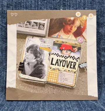 재고 2. BTS 태태 메모장 (소) 20매 한국 제작자님 태현