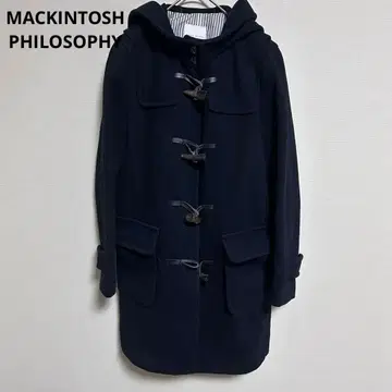 매킨토시 철학 더플 코트 여성용 38 네이비