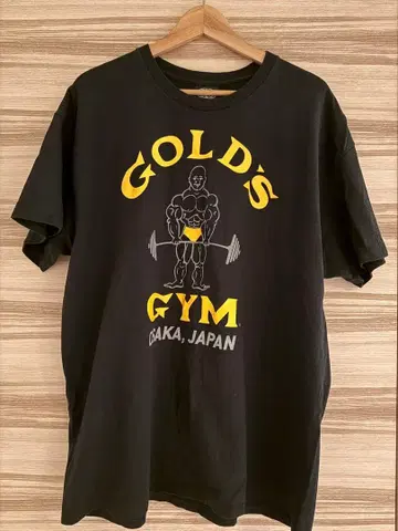골드짐 T셔츠 오사카 한정판 XL