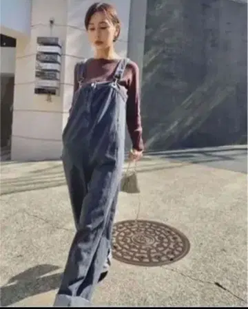 아메리빈티지 AMERI 데님 오버롤