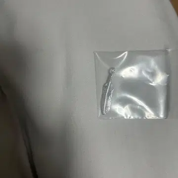 REDMAN 페더 목걸이 실버 극소 사이즈 목걸이 탑