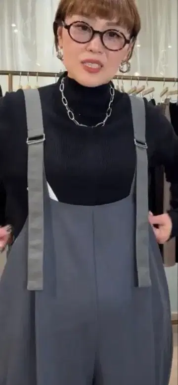 cloche 이번 시즌 리브 니트 블랙