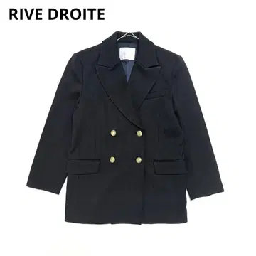 새상품급 리브 드와 울 라이크 자켓 블레이저 테일러드 네이비