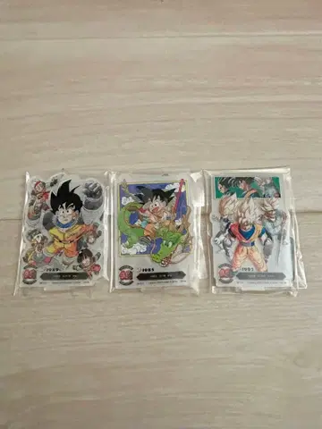 제일복권 드래곤볼 F상 ACLLECT 3종 세트
