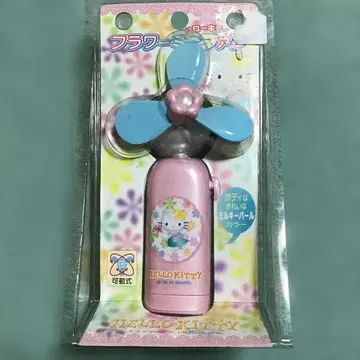 산리오 레트로 헬로키티 플라워 미니팬