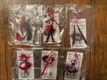 해즈빈 호텔에 오신 것을 환영합니다 아크릴 플레이트 6종 세트