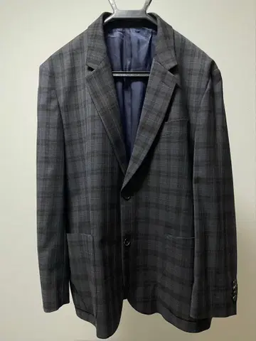 폴 스미스 그레이 계열 체크 자켓