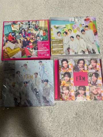 timelesz FAM 초회 A, B, 통상, 유니버셜반 세트 특전 포함