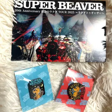 SUPER BEAVER 엽서&핀 배지 12/01 12/02