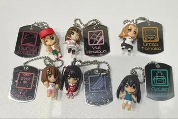 케이온! [리틀 마스코트] 미니 피규어 키링 메탈 참