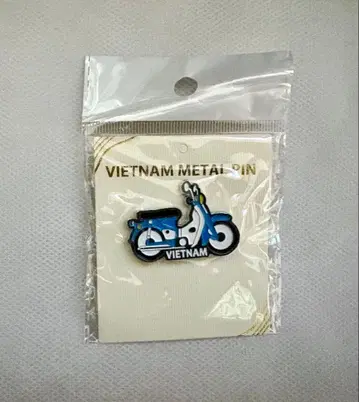 간사이 만박 베트남 파빌리온 핀 배지 바이크
