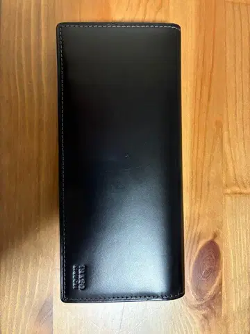 TAKEO KIKUCHI 블랙 가죽 장지갑