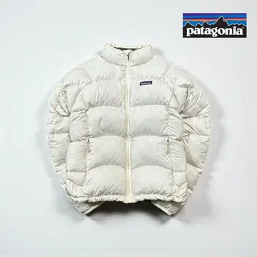레어 00s 파타고니아 피츠로이 다운 자켓 화이트 S Y2K