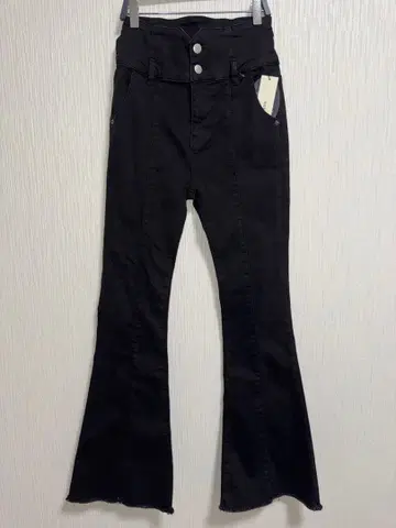 ROYAL PARTY 플레어 데님 팬츠 M 사이즈 택 포함 새상품 블랙