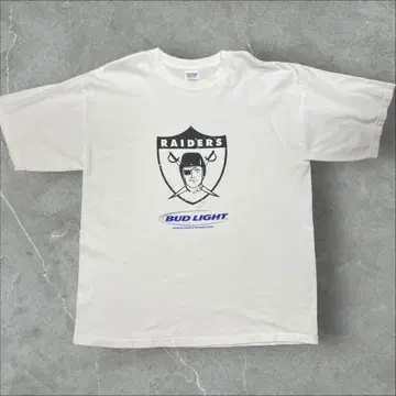 00년대 10년대 레이더스 NFL 버드와이저 기업 셔츠