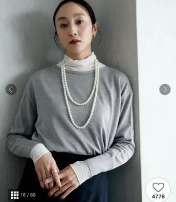 언타이틀*새상품 택 포함* 그레이 루즈핏 니트 [ 이번 시즌 상품 ]