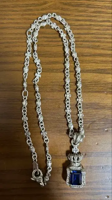 [새상품급] LION HEART 목걸이 블루스톤