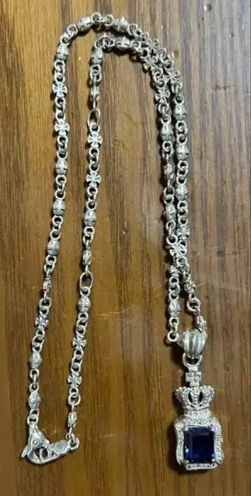 [새상품급] LION HEART 목걸이 블루스톤