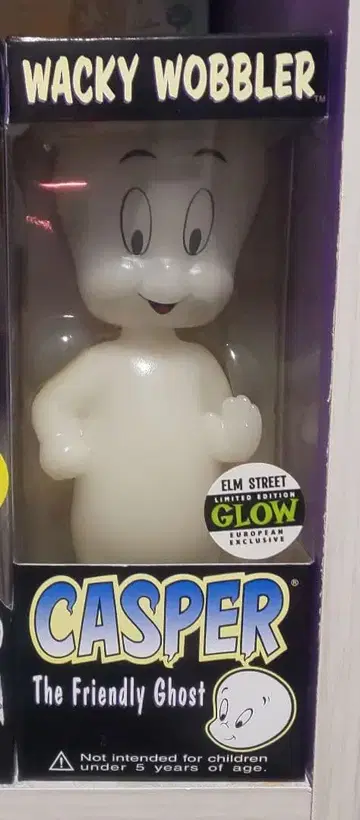 초초레어 한정판 축광판 캐스퍼 보빙 헤드 Wacky Wobbler