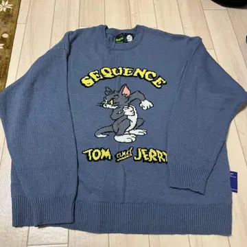 톰과 제리 니트 스웨터 L
