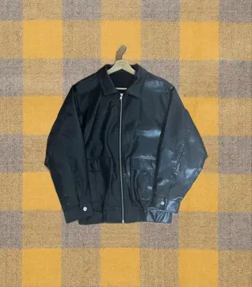 가죽 자켓 블랙