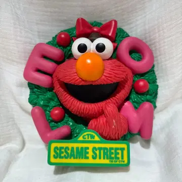 엘모 크리스마스 리스 세서미 스트릿