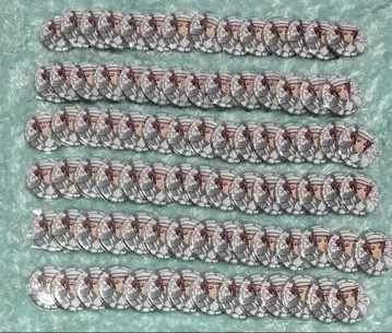 블루 록 밀리터리 캔뱃지 사에