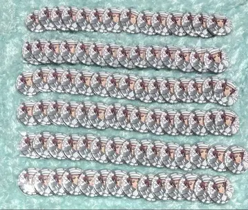 블루 록 밀리터리 캔뱃지 사에