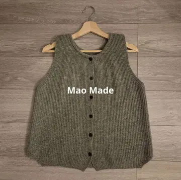 Mao Made 니트 베스트 전후 2way 타입