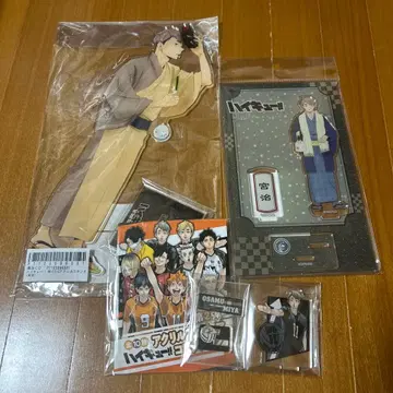 하이큐!! 미야 오사무 이나리자키 아크릴 스탠드 묶음 판매