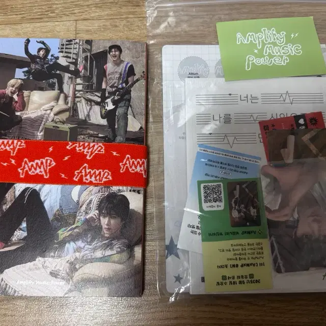 에이엠피 데뷔 쇼케이스 특전 포토카드 앨범
