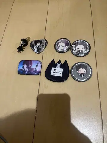 문호 스트레이독스 아쿠타가와 류노스케 캔뱃지 묶음 판매