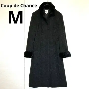 Coup de Chance 퍼 울 코트 퍼 포함