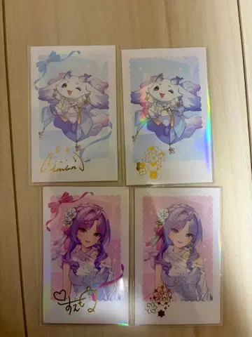 이즈레 쇼부카 카키츠바타 룬룬 코즈에 모모네 1주년 폴라로이드