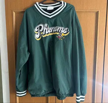 Phenoms 다크 그린 나일론 자켓