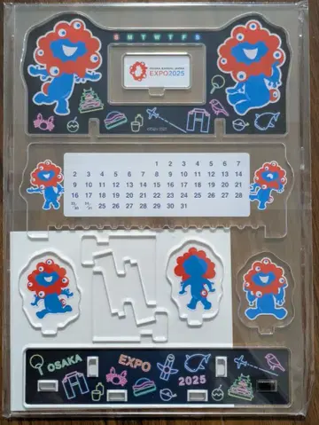 미야쿠미야쿠 아크릴 탁상 달력