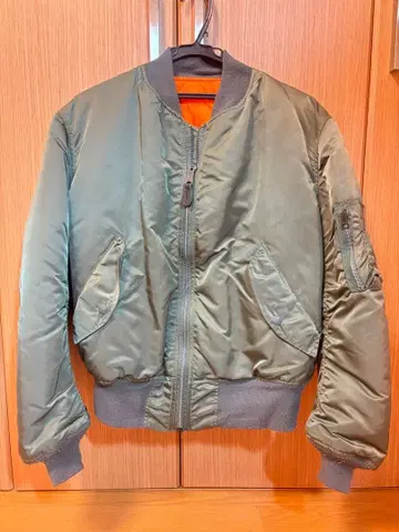 ALPHA MA-1 플라이트 자켓 M 사이즈 카키