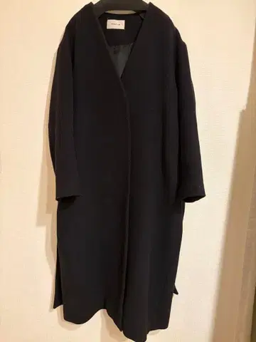 Fray ID 롱 가운 코트