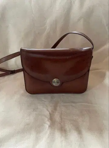 프랑스제 빈티지 가죽 숄더백