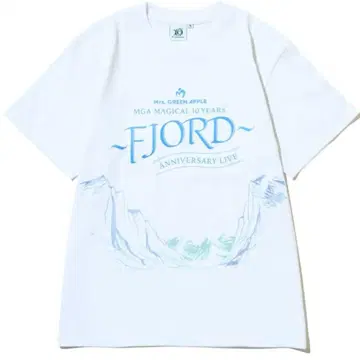 FJORD 로고T셔츠 / 화이트 M