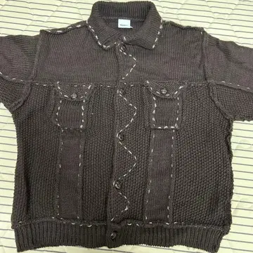 WISH FOREVER 브라운 니트 스웨터 M