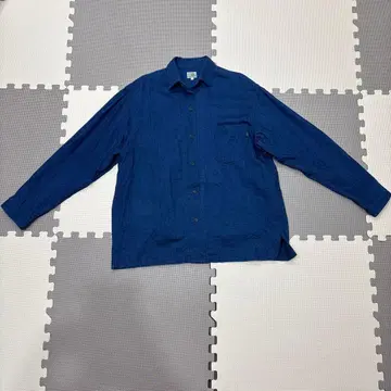 고헴프 긴팔 셔츠 다크 블루 사이즈 3