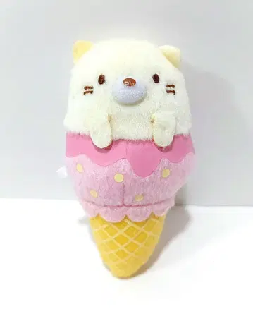 스미코구라시 테노리 고양이 네코 아이스크림 콘 아이스 봉제 인형