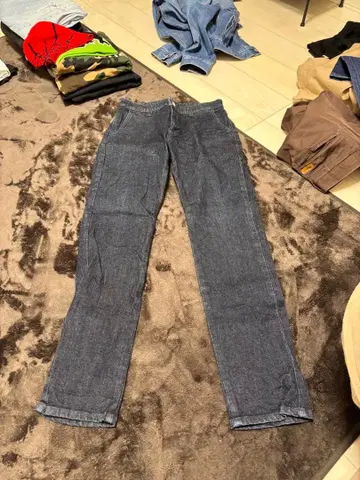 EDWIN 다크 블루 슬림핏 데님