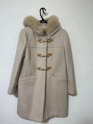 MISCH MASCH 베이지 더플 코트 38 사이즈