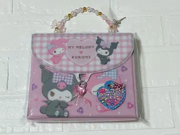 산리오 열쇠 달린 씰 컬렉션 백 마이멜로디&쿠로미 씰북