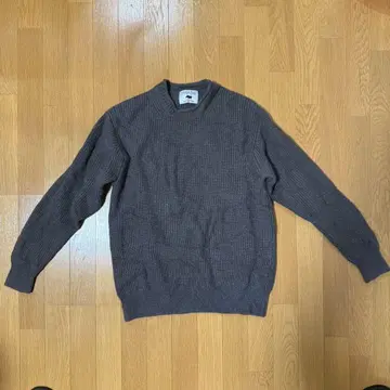 YAK BLEND 그레이 니트 스웨터