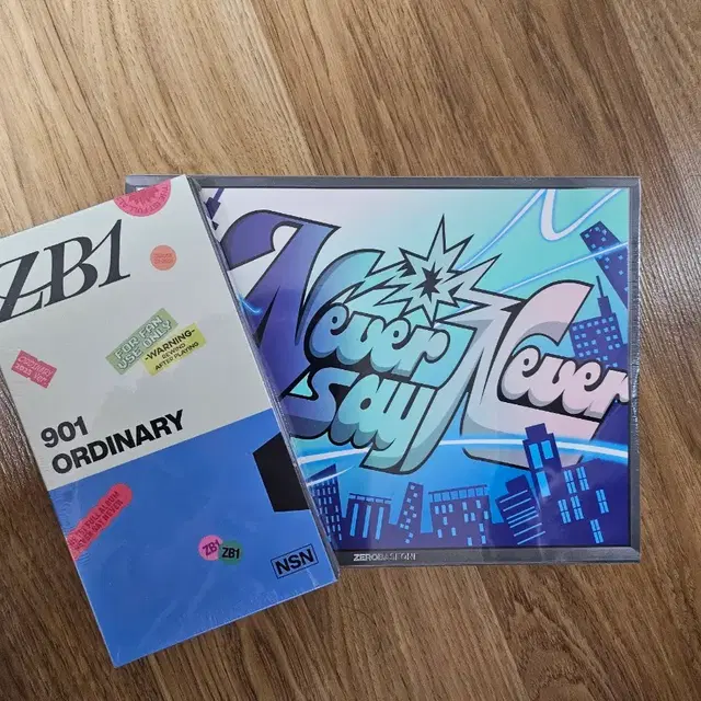 제베원 앨범 NEVER SAY NEVER 포토북2종세트 미개봉 양도 현물
