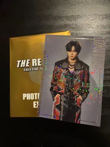 EXILE 포토 카드 사토 타이쥬 시크릿